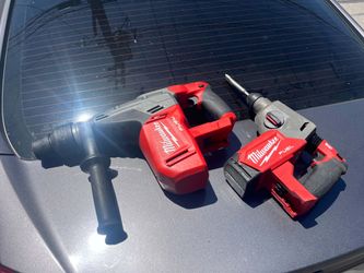 Milwaukee M18 rotary hammer drills los dos por $530 firme precio 1" 1" 9/16