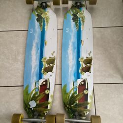 Punk’d Longboard Skateboard 42” Long