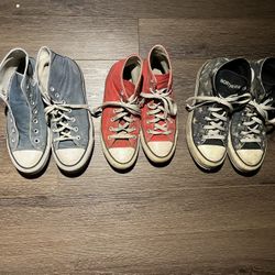 Lot or Individual High Top Converse Woman’s 7.5