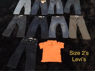 Levi’s Lot, Denim Jeans and Collar Shirt (10 items)