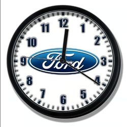Ford logo wall clock NEW

