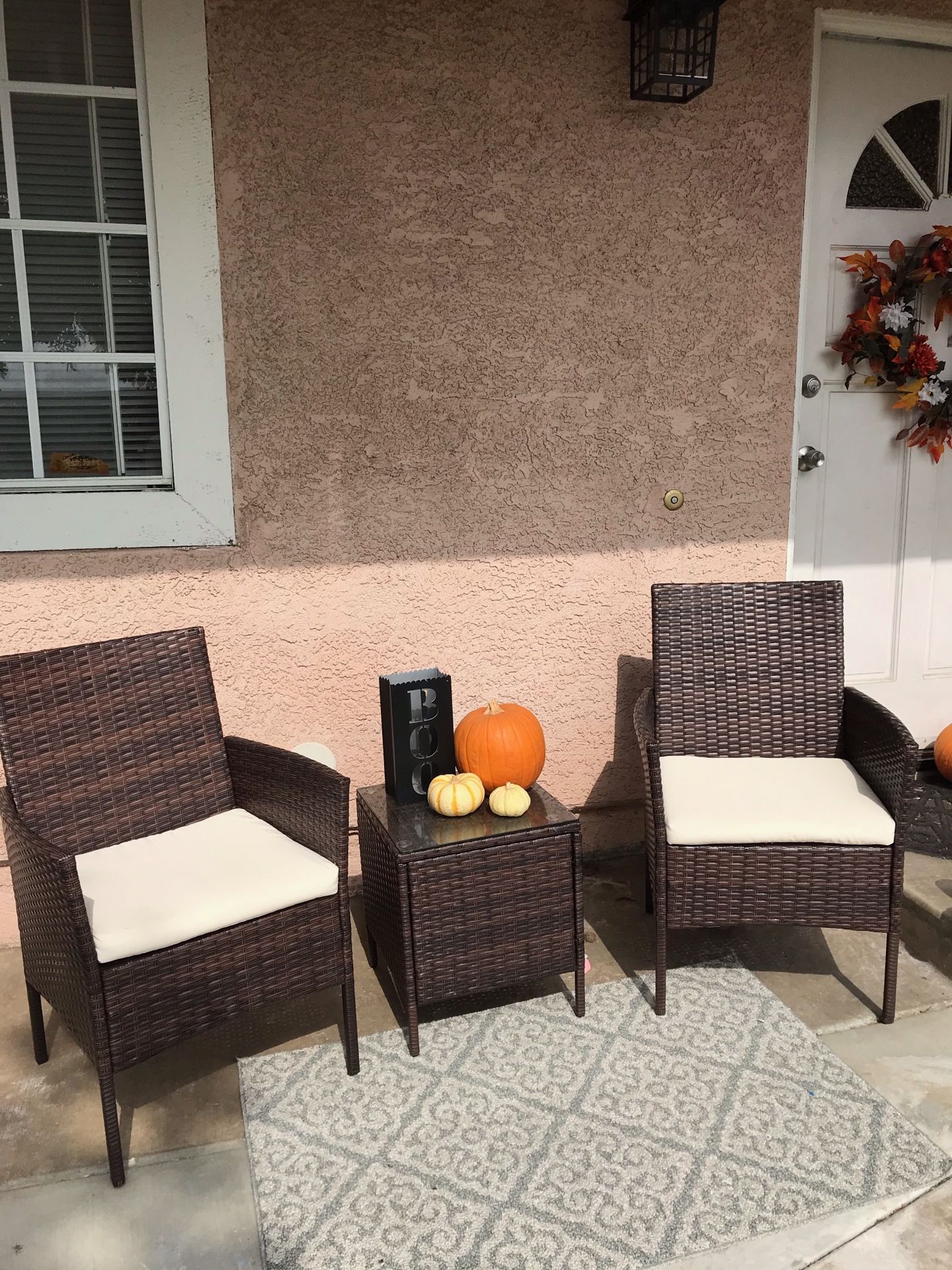 Patio Furniture Set 3 Pcs.