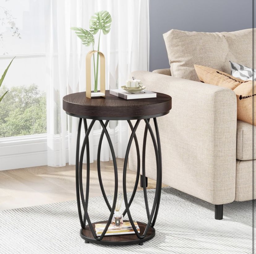 Industrial Bedside Table - NY0103