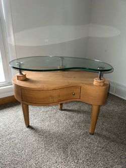 Bean shaped coffee table