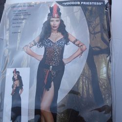 Dreamgirl Women's Voodoo Princess New Halloween Costume 