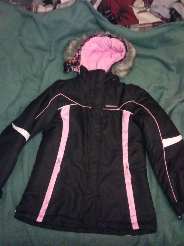 Pink &. Black Winter Jacket