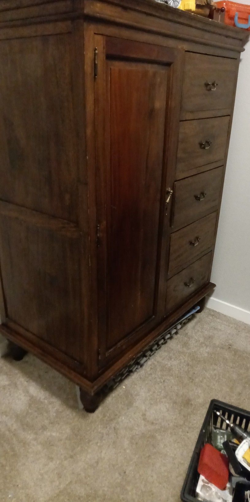 Tropical Salvage Dresser , Hutch