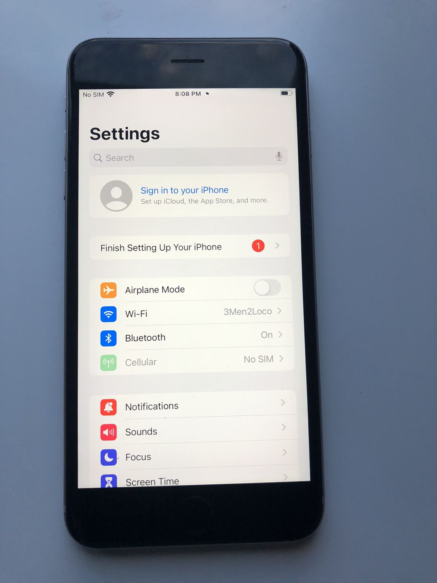 Tracfone iPhone 6s Plus Good Condition
