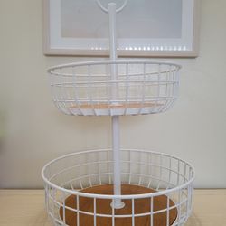 Two Tier Wire Basket