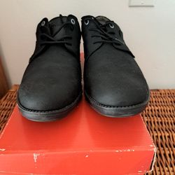 Black Leather Shoes Men's 8.5 US. Euro 42