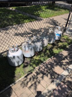 Empty Propane Tanks