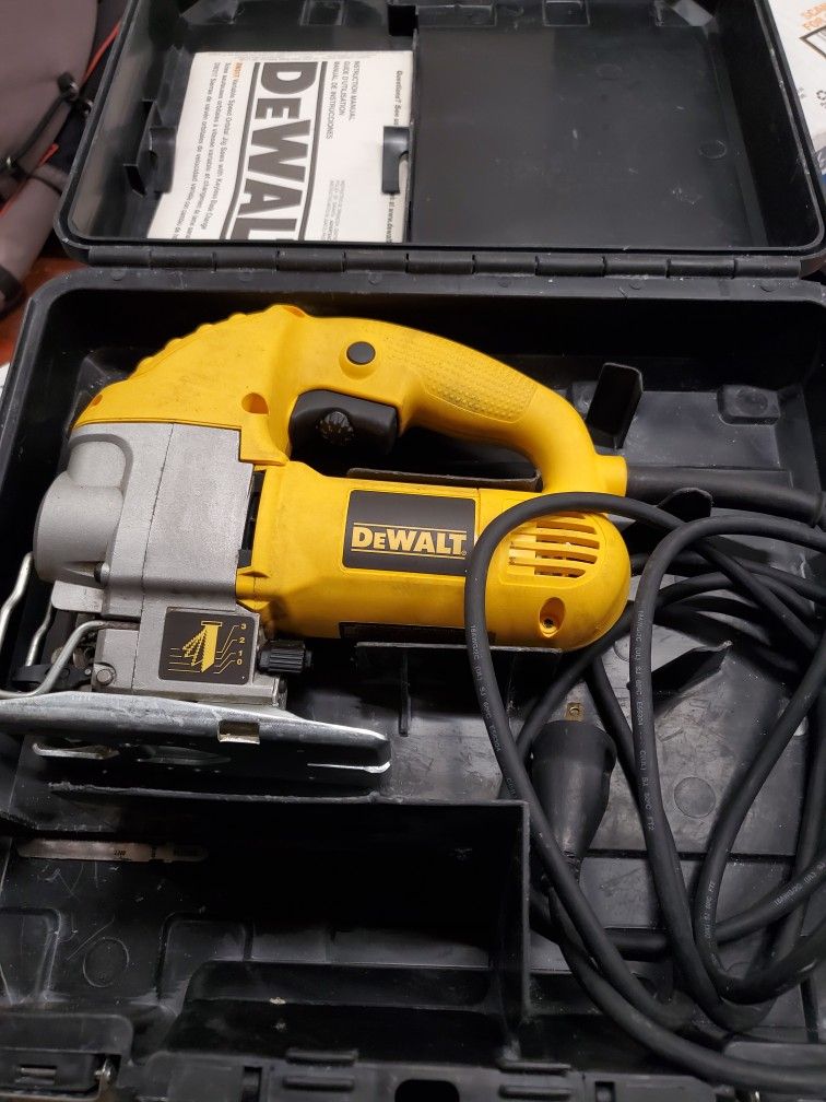 Dewalt Dw317 Jigsaw