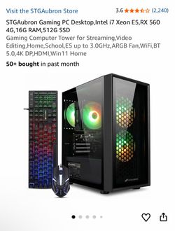 STGAubron Gaming PC Desktop Tower
