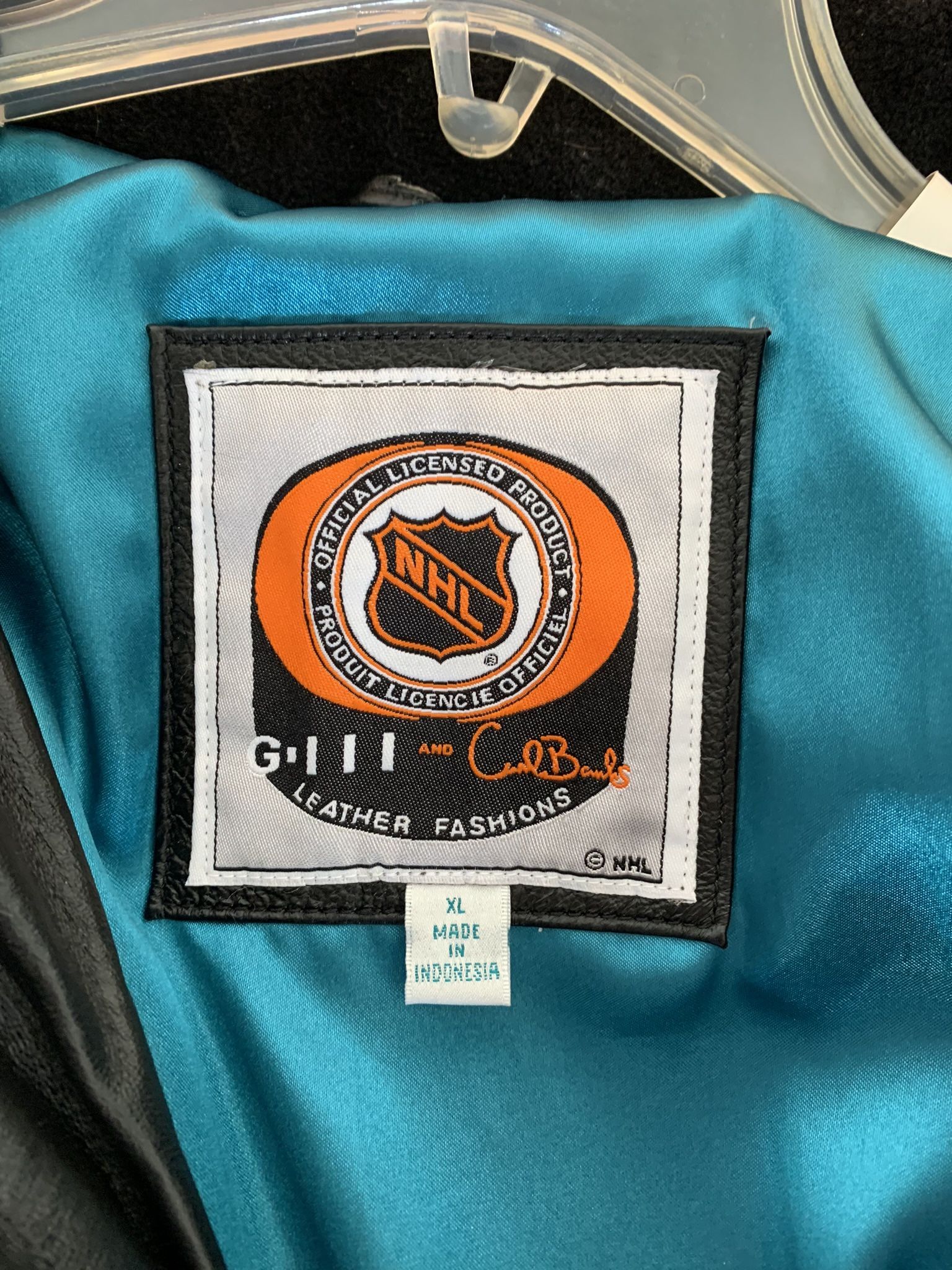 Sharks Leather Jacket