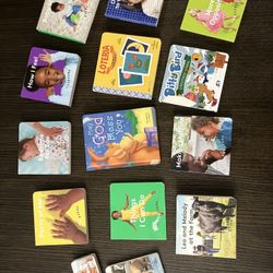 Children’s/Toddler Books And Wood Toys