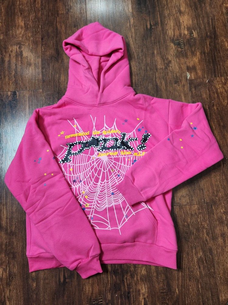 Sp5der Pink Hoodie