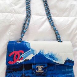 Chanel Diana Surf Hand Bag Purse Limited Edition Rare  