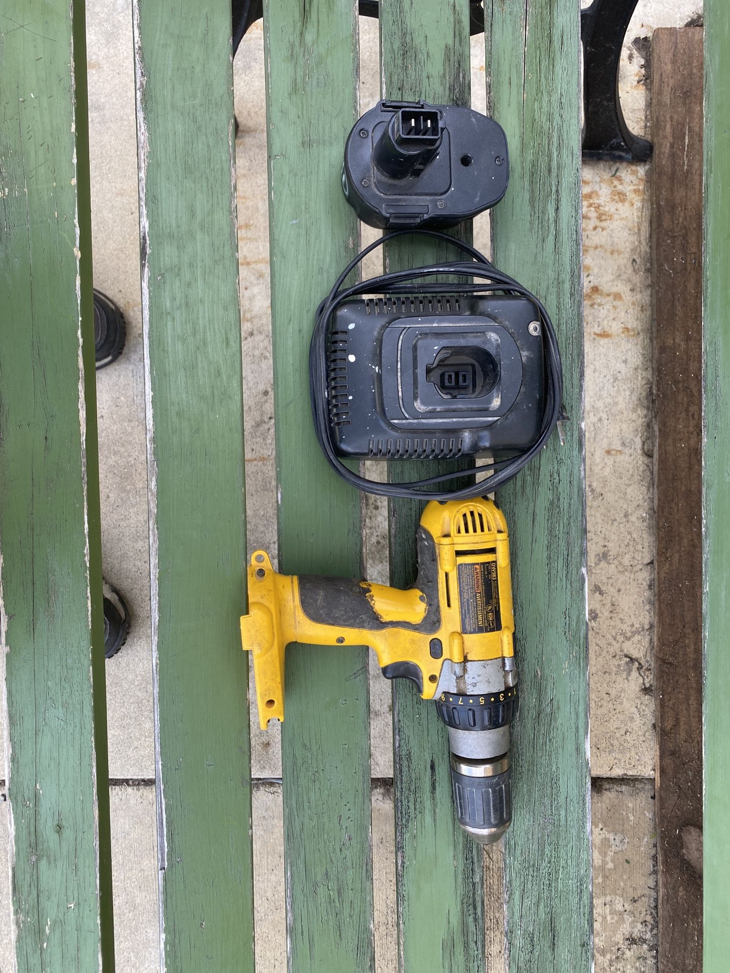 Dewalt Cordless Drill, With Charger