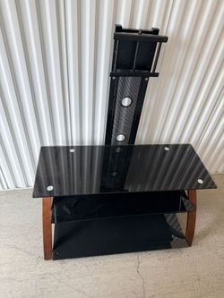 3 Tiered Glass Tv Stand