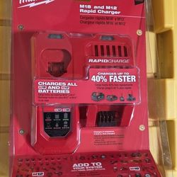Milwaukee  Rapid Charger  New