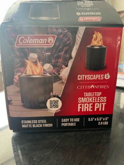 Coleman portable fire pit