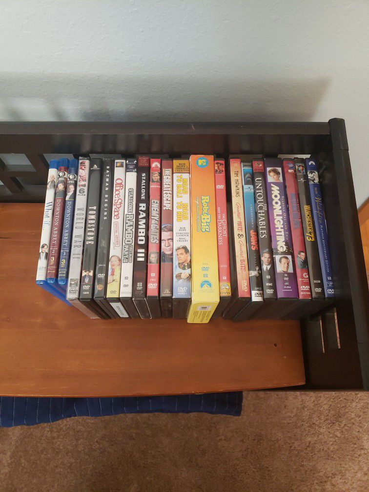 Mixed Lot Of DVDs And Blurays