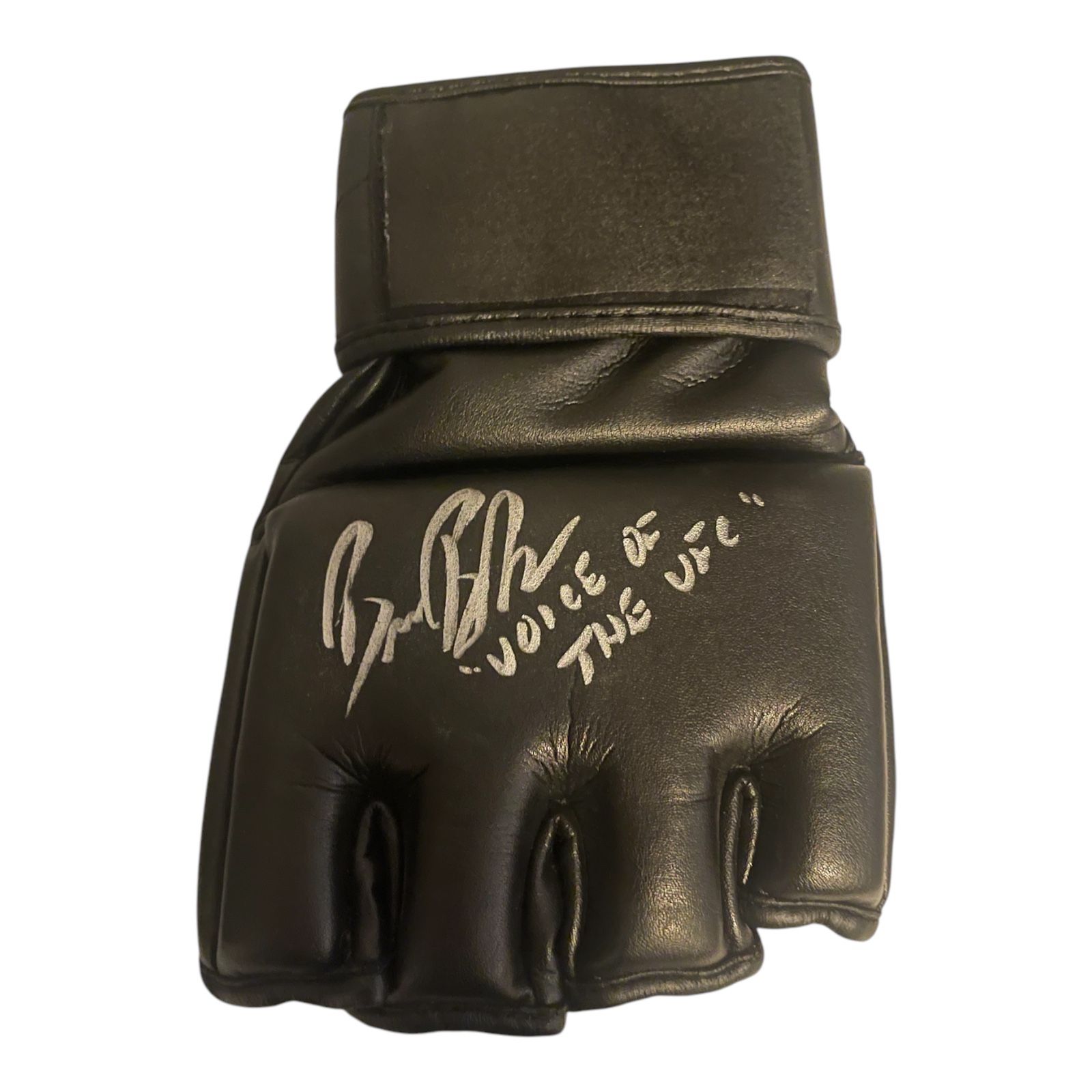 Bruce Buffer The Voice Of The UFC signed Glove Autograph