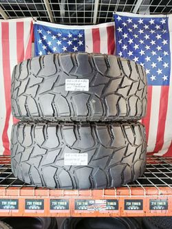 ✅ 2 USED TIRES LT35X12.5R20 GOODTRIP A/T ALL TERRAIN M/T OFFROAD 35 12.5 20