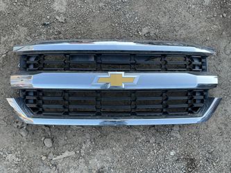2016-2018 CHEVROLET SILVERADO 1500 LTZ FRONT RADIATOR GRILLE OEM (contact info removed)4