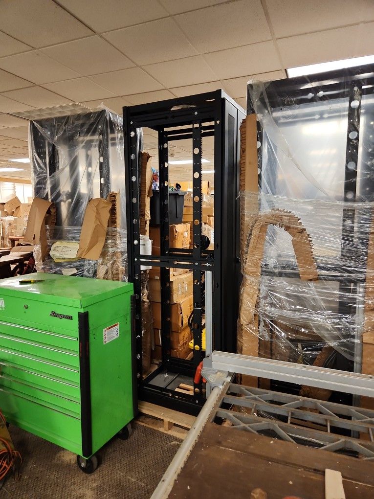 New Computer Server Racks