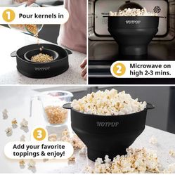 Microwave Popcorn Popper 