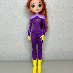 Bat Girl Toy Doll DC Comics Purple Yellow Super Hero Girls