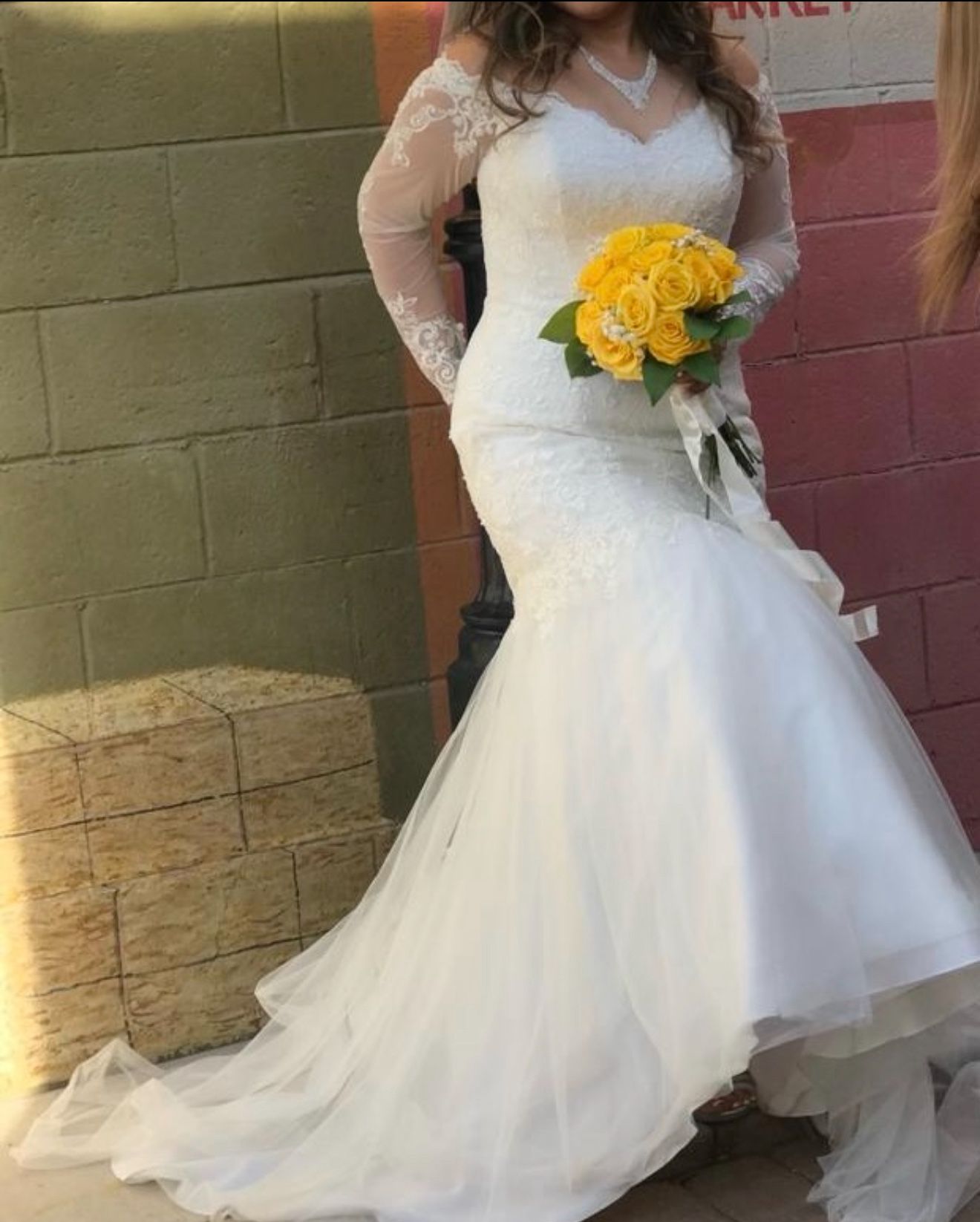 David’s bridal Wedding Dress
