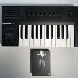 Native Komplete Controller A25 And Software 