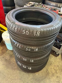 225/50r18 Pirelli Used Tires Available