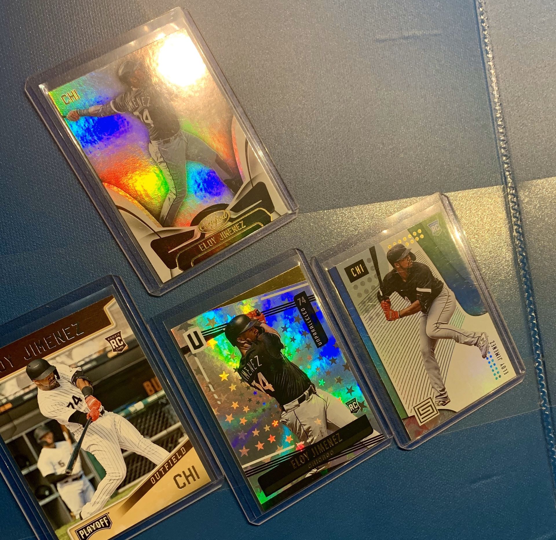 Eloy Jimenez White Sox Baseball Rookie Cards