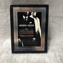 American Gangster 3-Disc Collector's Edition DVD UNTESTED