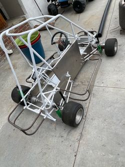 Racing Go-Kart Buggy Frame with Wheels
