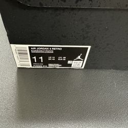 Jordan 4 - Black Cat