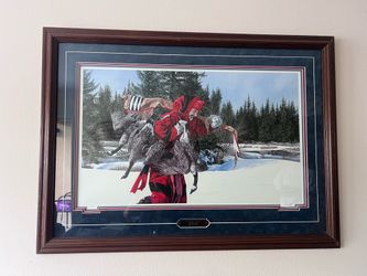 Beautifully framed western style art