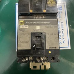 Square D Molded Case circuit breaker 60 hz