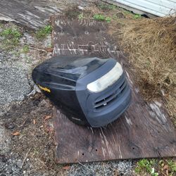 ((Hood Poulan)) Mower