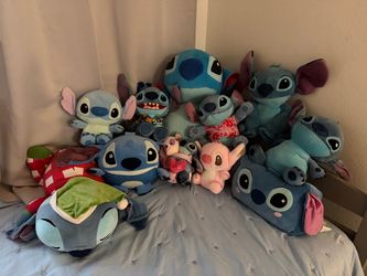 Stitch plushies