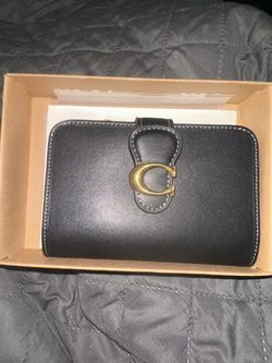 Coach Black Leather Tabby Wallet