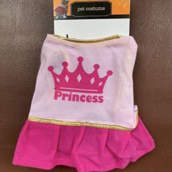  Halloween Pink Princess Dress  Dog / Cat Costume. 