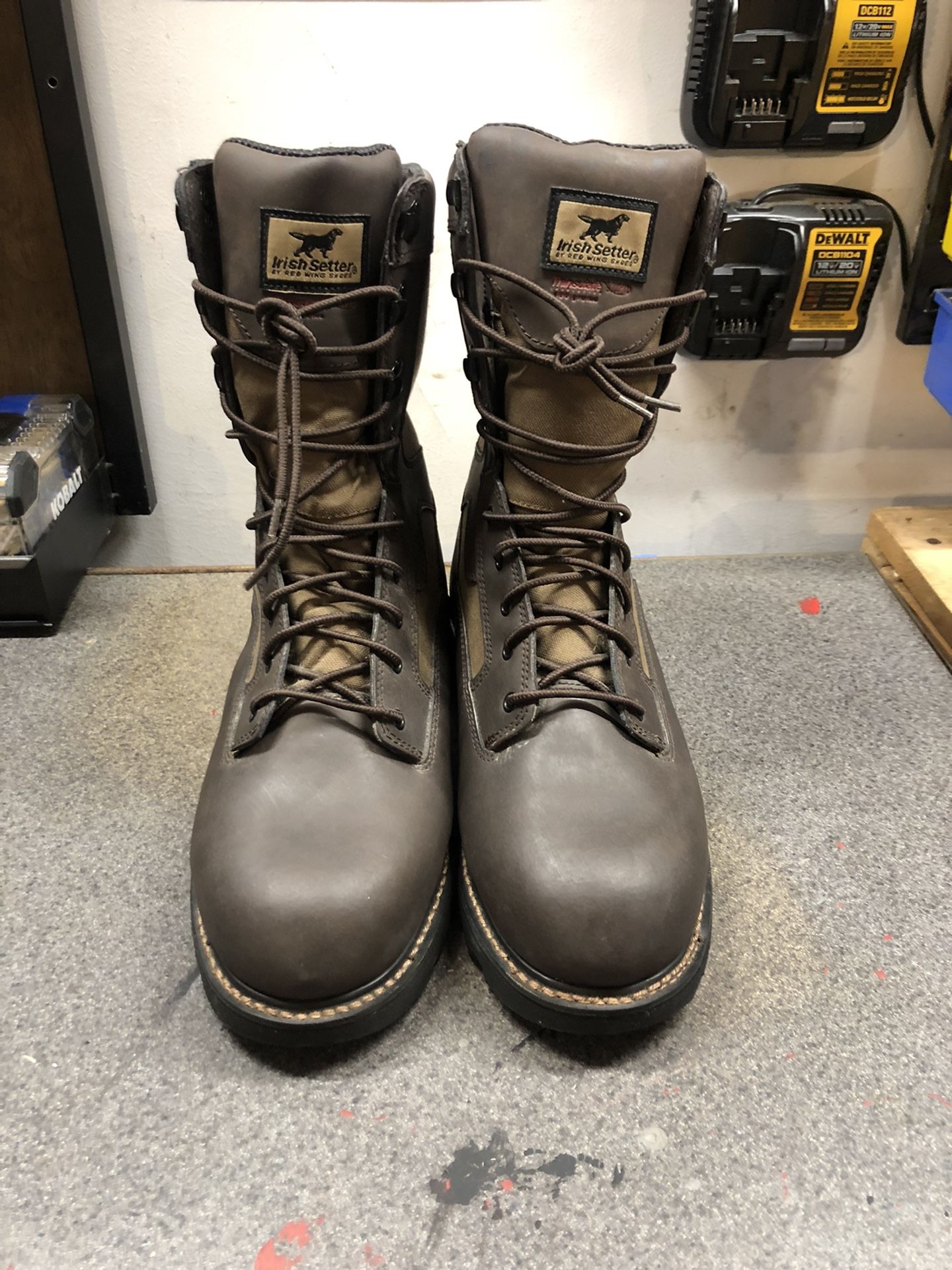 Red Wing Irish Setter Thinsulate 800 Gram Brown Boots MEN'S size 13 ~ NEW