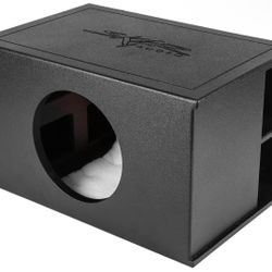 Skar Audio AR1X12V-SPL Single 12" SPL Series Universal Fit Armor Coated Ported Subwoofer Enclosure
