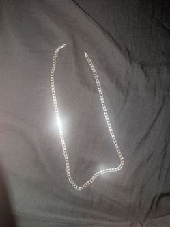 4.9mm Diamond-Cut Curb Chain Necklace in Solid Sterling Silver - 22"