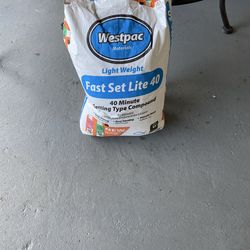 Westpac light weight 40 minute Setting Compound