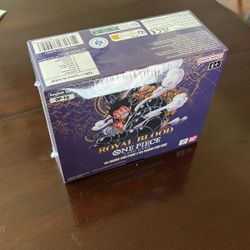 Royal Blood One Piece Booster Box